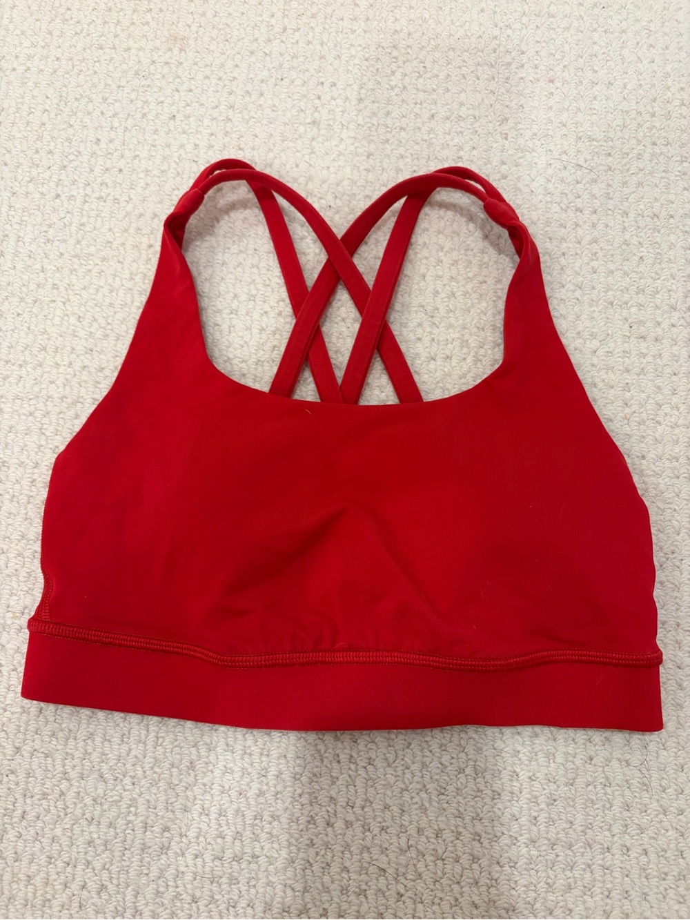 lululemon athletica Red Energy Bra